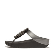 FINO Bauble-Bead Toe-Post Sandals