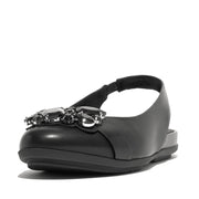 ALLEGRO Jewel-Deluxe Leather Slingbacks