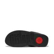 FitFlop x Song Hye Kyo <br>LULU Chunky-Snaffle Leather Toe-Post Sandals