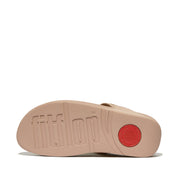 FitFlop x Song Hye Kyo <br>LULU Chunky-Snaffle Leather Toe-Post Sandals