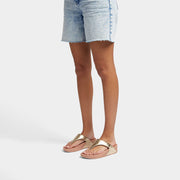 LULU Leather Toe-Post Sandals