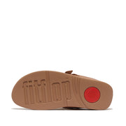 FitFlop x Song Hye Kyo <br>LULU Folded-Knot Leather Toe-Post Sandals