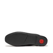 DELICATO Crystal-Cluster Soft Leather Mules