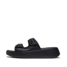 F-MODE Adjustable Padded-Leather Flatform Two-Bar Slides