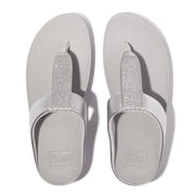 FINO Glitterdust  Metallic Toe-Post Sandals