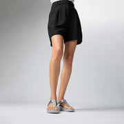 FINO Glitterdust  Metallic Toe-Post Sandals