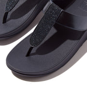 FINO Glitterdust  Metallic Toe-Post Sandals