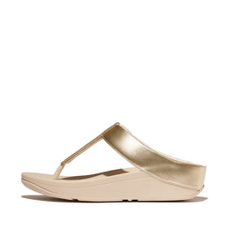 FINO Glitterdust  Metallic Toe-Post Sandals