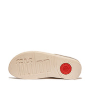 FINO Glitterdust  Metallic Toe-Post Sandals