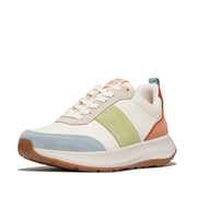 F-MODE Flow Suede-Mix Flatform Sneakers