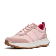 FitFlop x Song Hye Kyo <br>F-MODE Contrast-Stitch Leather Flatform Sneakers