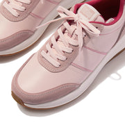 FitFlop x Song Hye Kyo <br>F-MODE Contrast-Stitch Leather Flatform Sneakers