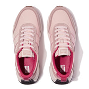 FitFlop x Song Hye Kyo <br>F-MODE Contrast-Stitch Leather Flatform Sneakers