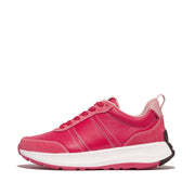 FitFlop x Song Hye Kyo <br>F-MODE Contrast-Stitch Leather Flatform Sneakers