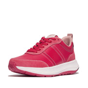 FitFlop x Song Hye Kyo <br>F-MODE Contrast-Stitch Leather Flatform Sneakers