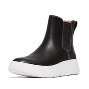 FitFlop x Song Hye Kyo <br>F-MODE Contrast-Stitch Flatform Chelsea Boots