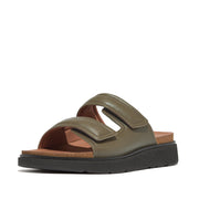 GEN-FF Men's Adjustable Padded-Leather Two-Bar Slides