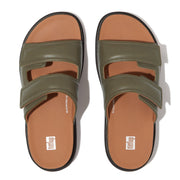 GEN-FF Men's Adjustable Padded-Leather Two-Bar Slides