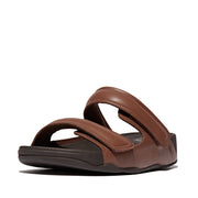 GOGH MOC Men's Adjustable Padded-Leather Slides