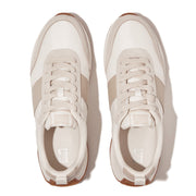 F-MODE Flow Men's Fabric/Suede/Leather Sneakers