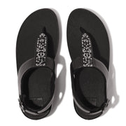 FINO Crystal-Mix T-Strap Sandals