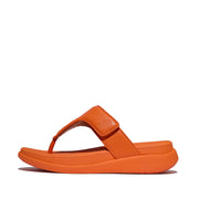 F-MODE GO Adjustable Flatform Toe-Post Sandals