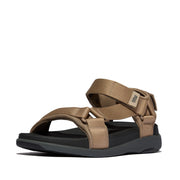F-MODE Go Mens Adjustable Webbing Back-Strap Sandals