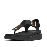 GEN-FF Leather Back-Strap Toe-Post Sandals