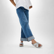 LULU Crystal-Mix  Metallic Cross Slides