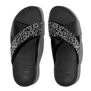 LULU Crystal-Mix  Metallic Cross Slides