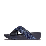 LULU Crystal-Mix  Metallic Cross Slides