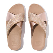 LULU Crystal-Mix  Metallic Cross Slides