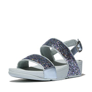 LULU Multi-Tonal Glitter Back-Strap Sandals