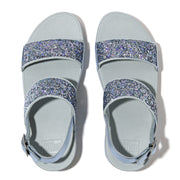 LULU Multi-Tonal Glitter Back-Strap Sandals