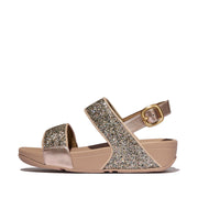 LULU Multi-Tonal Glitter Back-Strap Sandals