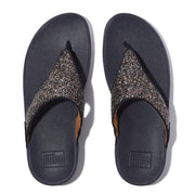 LULU Multi-Tonal Glitter Toe-Post Sandals