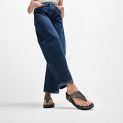 LULU Multi-Tonal Glitter Toe-Post Sandals