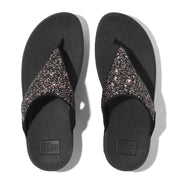 LULU Multi-Tonal Glitter Toe-Post Sandals