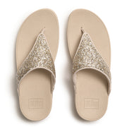 LULU Multi-Tonal Glitter Toe-Post Sandals