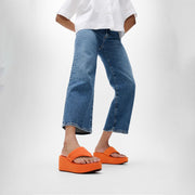 PLATFFORMS Wedge Toe-Post Sandals