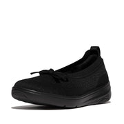 SUPER-Q Bow Knit Ballerinas