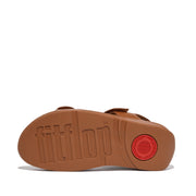 LULU Adjustable Leather Back-Strap Sandals