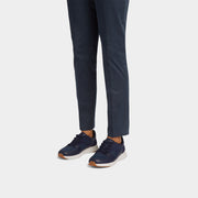 ANATOMIFLEX Men's Material-Mix Panel Trainers - Midnight Navy