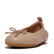ALLEGRO Bow Leather Ballerinas