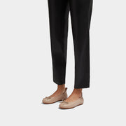 ALLEGRO Bow Leather Ballerinas