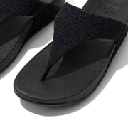 LULU Geo-Webbing Toe-Post Sandals