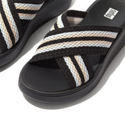 F-MODE Crochet Flatform Cross Sliders