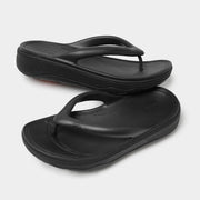 RELIEFF Recovery Toe-Post Sandals - Black
