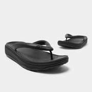 RELIEFF Recovery Toe-Post Sandals - Black