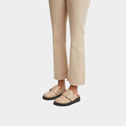 GEN-FF Maxi-Buckle Leather Mules